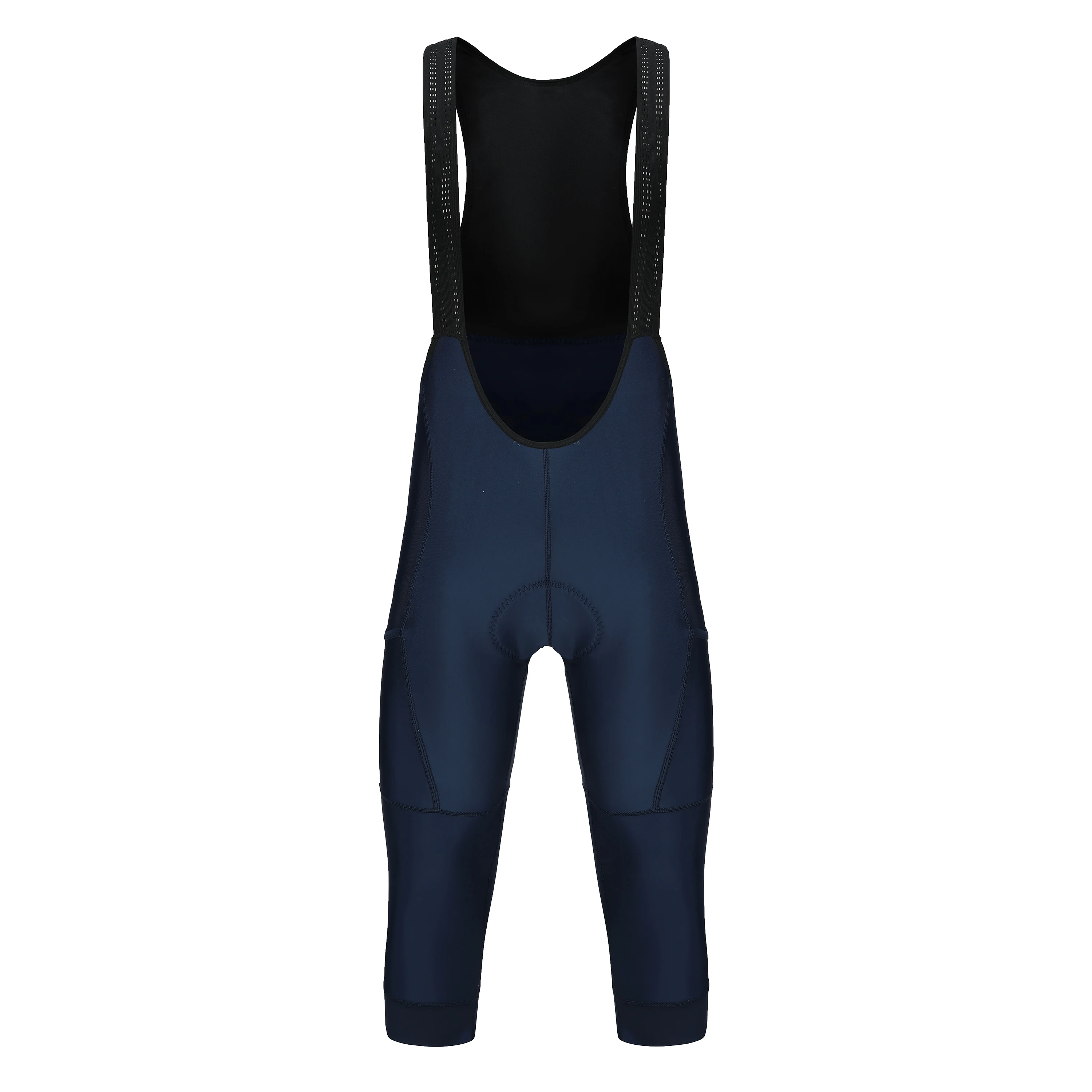 Cycling Pants 3/4 Summer Anti-UV High End Gel Pad Bike Bib Pants 3/4 Solid Black/Army Green/Navy Blue Spring Bicycle Knicker