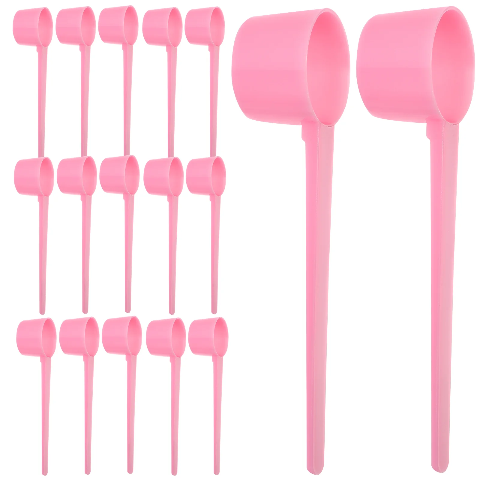

50pcs Reusable Powder Scoop Measuring Scoops Tea Scoop Kitchen Powder Scoops