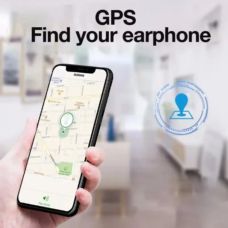 Advanced AI Translation Bluetooth Earphones Wireless Charging IOS18 Dual Pairing USB C HD Call Headset Long Battery Life Phone