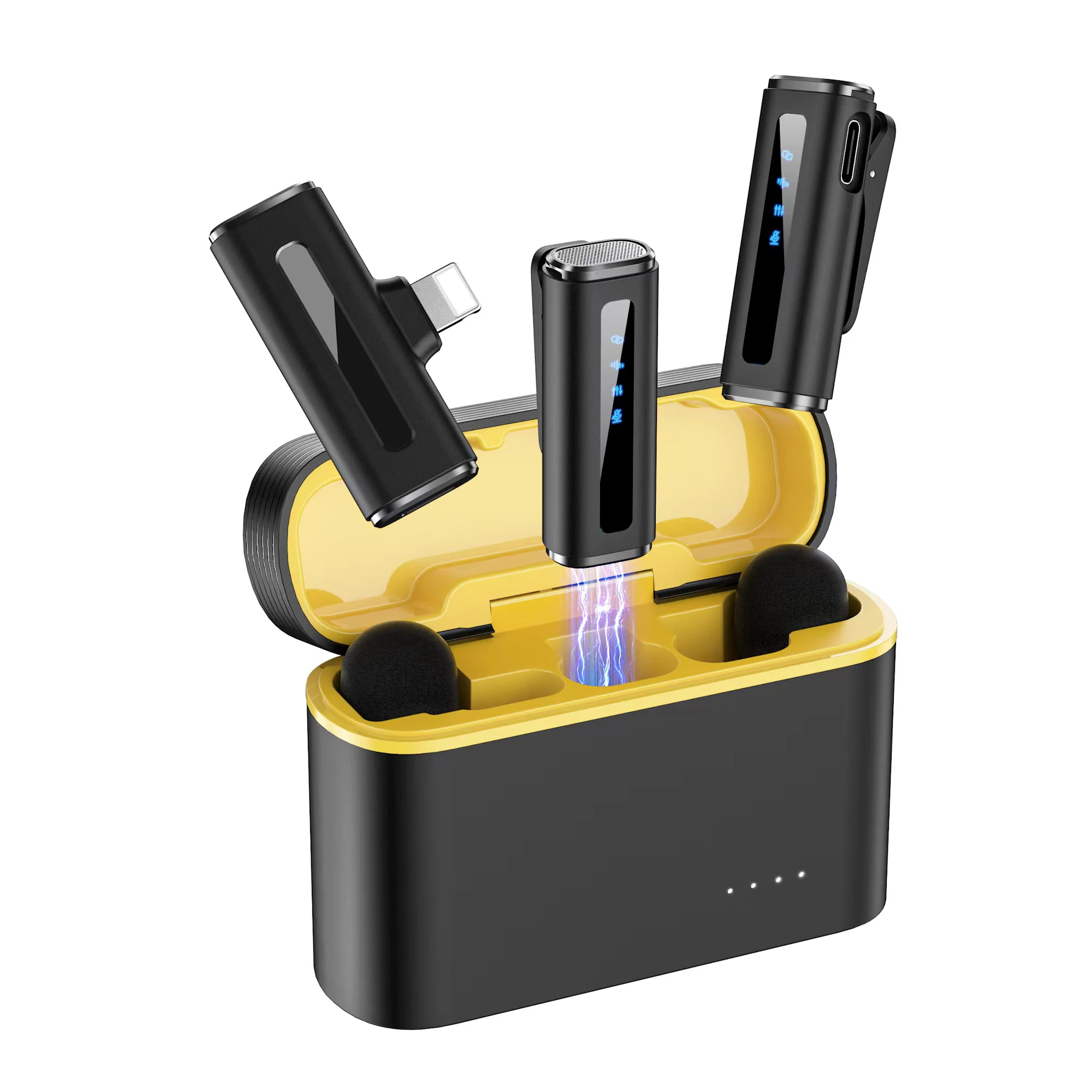 Seçili kablosuz mikrofon paketinde monitör kulaklık dahil