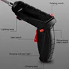Electric Screwdriver Cordless 47 in 1 Rotated 90 Degrees Rechargeable Portable Screwdriver with LED for Home Office DIY Tools 5