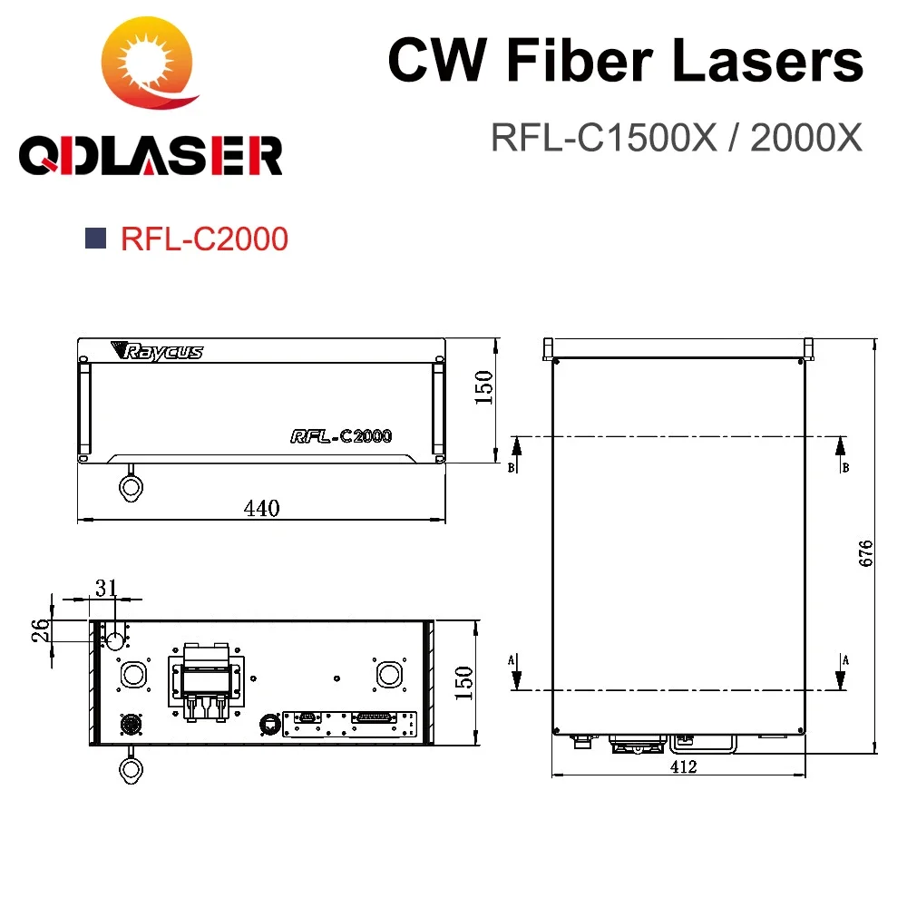 Рисунок 4 - Оригинальный оптоволоконный лазер QDLASER
