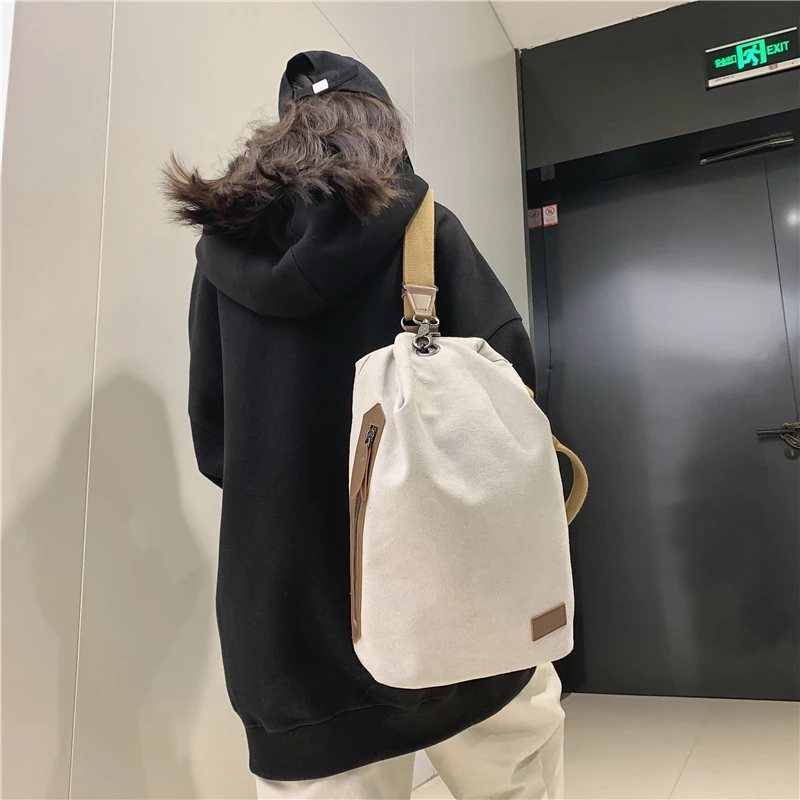 New Youth Multifunctional Backpacks Women Simple Retro Canvas Backpack Large Capacity Unisex Rucksack 2023 Mochila Bagpack Girls