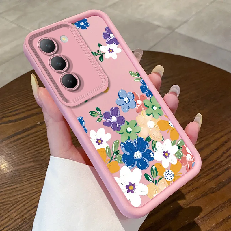 Cute Flower Fashion Shockproof Silicone Protective Phone Case