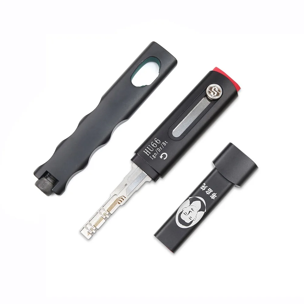 Lockpick Tool Car Key Blank Remote New for Hu66 Safe And Durable Update Tool for 2 In 1 Hu66 Automatic Lock Pick And Decoder Lock Pick Decoder