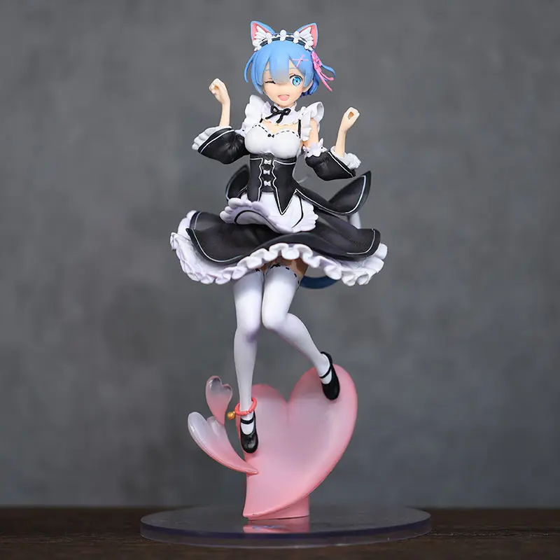 23cm Re ZERO Starting Life in Another World Sexy Anime Figure Rem Cat