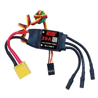 DYS 12A 20A 30A 40A 50A 60A 80A 100A 2-6S Brushless ESC With 5V/6A BEC For RC fixed-wing aircraft helicopter 2