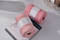 5.5MM Polyester Knitting Cord 100yards Macrame braid cord 600g 2