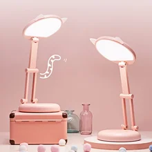 

Cute Folding Lamp Led Eye Protection Table Lamp Night Light 2022 Cute Cat Lamp Portable Lighting Novelty Light настольная лампа