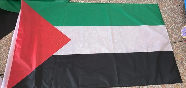 Large Palestine Flag Polyester 150 X 90cm Gaza Palestinian