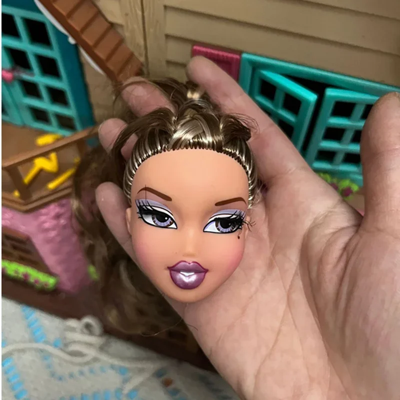 One Pieces Head Girl Doll's Head 1/7 Bjd with Sex Mouth Diy Dress Up Toy Accessories 4