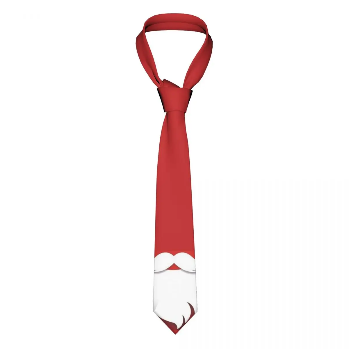 

Santa Beard Merry Christmas Neckties Unisex Polyester 8 cm Neck Ties for Mens Slim Wide Daily Wear Cravat Party