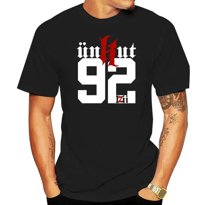 

Discount 100% Cotton T Shirts Short Sleeve Gift O-Neck Mens Unkut 92 Design Logo Shirts