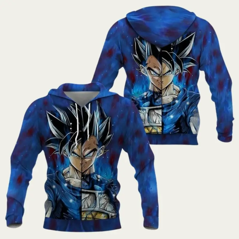 

Dragon Ball Z Blue SONGOKU KAKAROT 3D Print Hoodie 2024 New Fashion Men Women Children Sweatshirt Cartoon Anime Pullover Tops