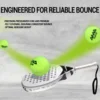 AMASPORT 2Balls/Can Paddle Tennis Ball 20% Wool More Durable Training Tennis Ball 2 Colors Available Outdoor Paddle Tennis Play 6