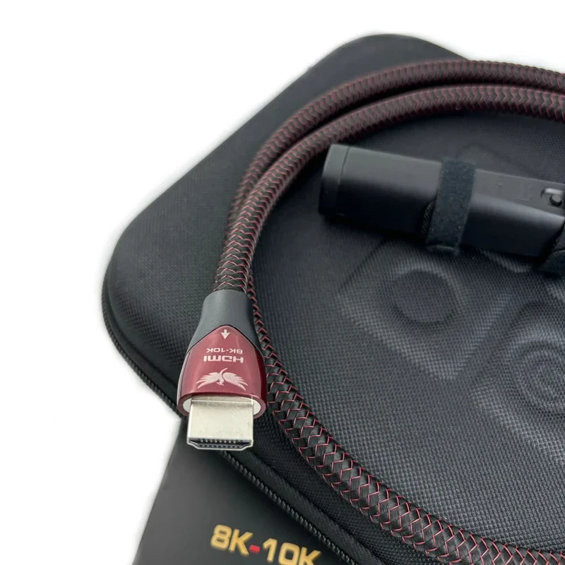 Фото FireBird 48 8K 10K HDMI кабель PSS серебристый eARC HD AV TV 48 Гбит/с 2,1 высокоскоростной HiFi аудио видео HDMI линия №5