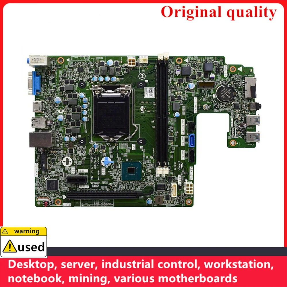 

Used 100% Tested For Dell VOSTRO 3470 SFF Motherboard 17530-1 D02VH 0D02VH 03NJH0 3NJH0 04FN10 4FN10 DDR4 LGA 1151 Mainboard