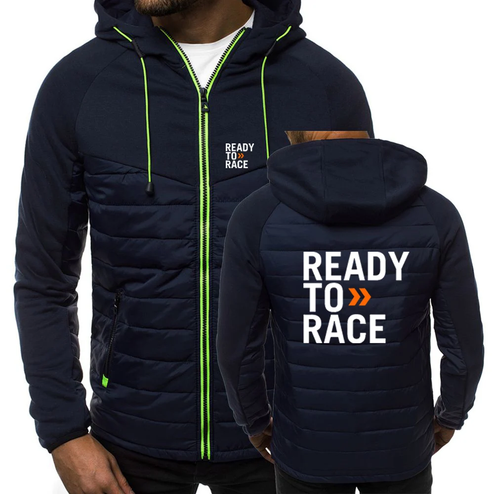 Cotton Padded Seven Color Hooded Jacket for Men Autumn Winter