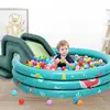 Inflatable Pool Slide Swimming Pool Inflatable Slide Children Family Outdoor Waterpark Above Ground Pool Slides For Kids Babies 2