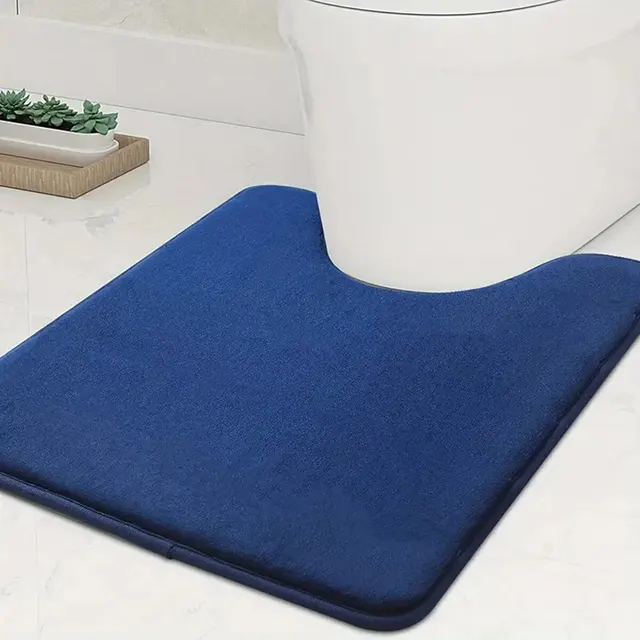 U-SHAPE tapis de sol de salle de bain tapis de toilette tapis de salle de bain antidérapant tapis de bain absorbant décoration de la maison 6