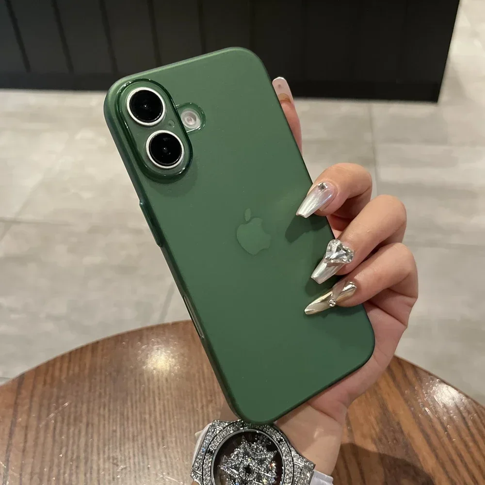 Ultra Thin Matte Shockproof PP Phone Case - Slim Clear Protective Cover