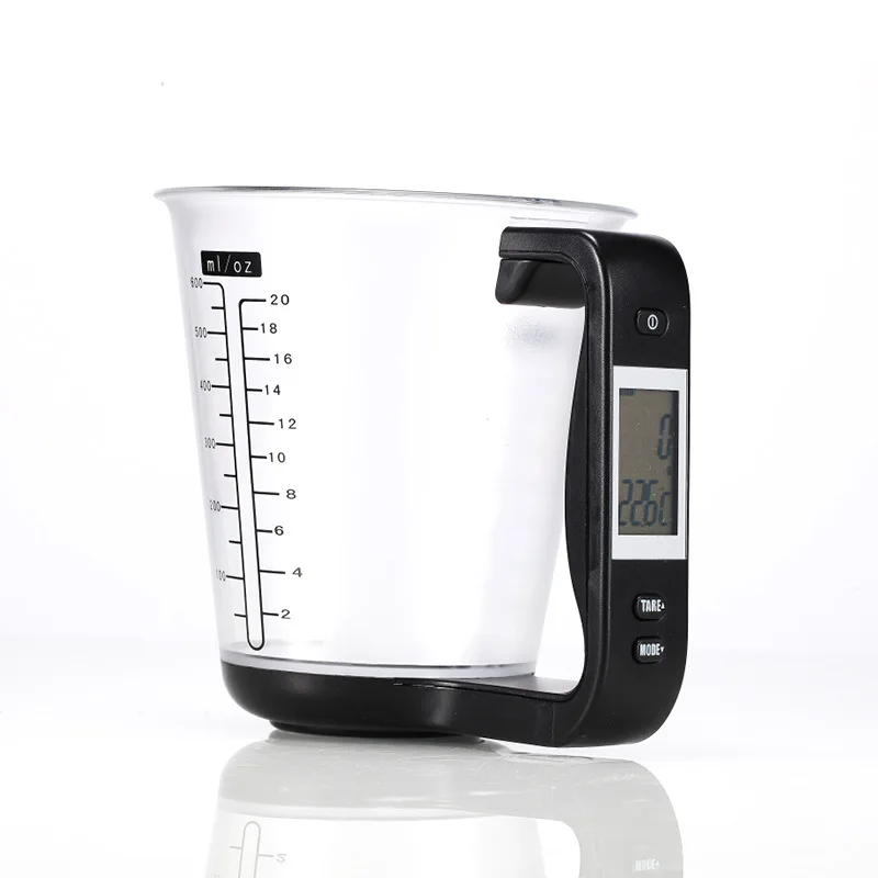 Electronic Measuring Cup Plastic Tool Graduated Digital Jug With