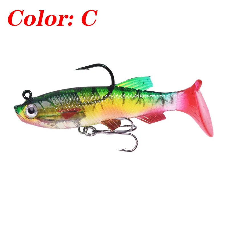 Silicone Fishing Bait Lures Bass Fish