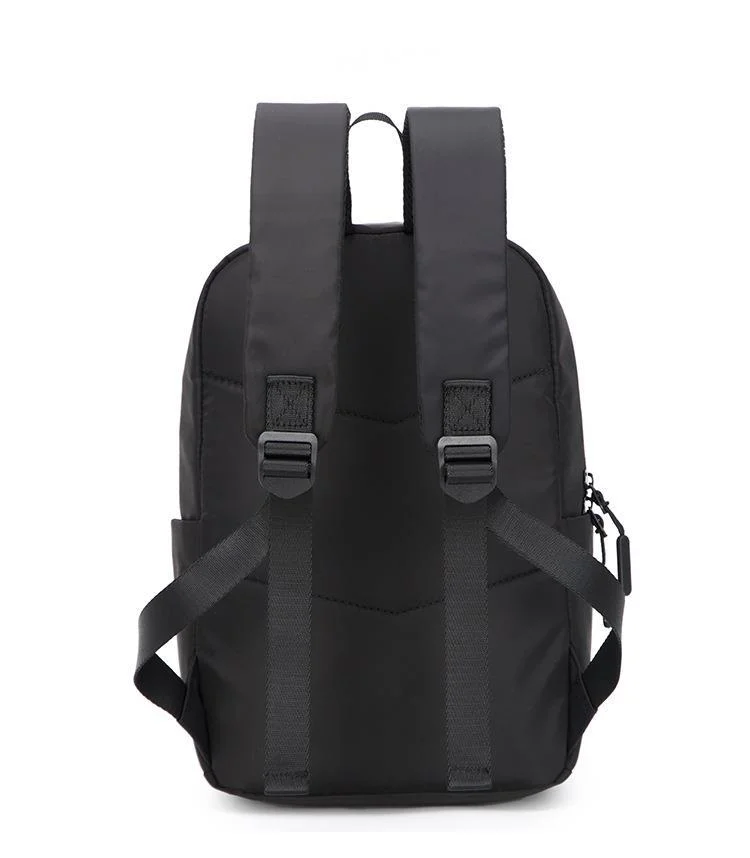 Mini Men's Fashion Brand Lightweight Book Bag Simple Leisure Travel Universal Small Backpack_voghion.com