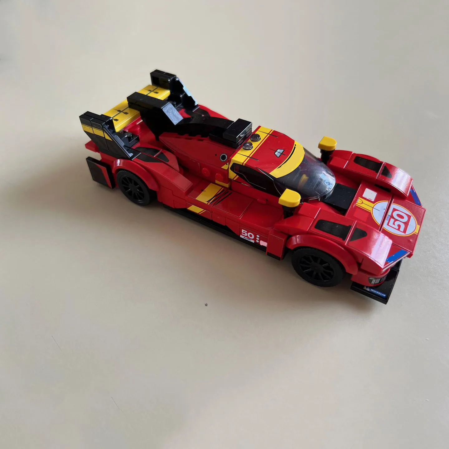 MOC LMH 자동차 번호 50 499p 스피드 쵸프 레이싱 카 빌딩 블록, DIY 퍼즐 조립 벽돌 모델 세트, 어린이 장난감 선물, 321 개