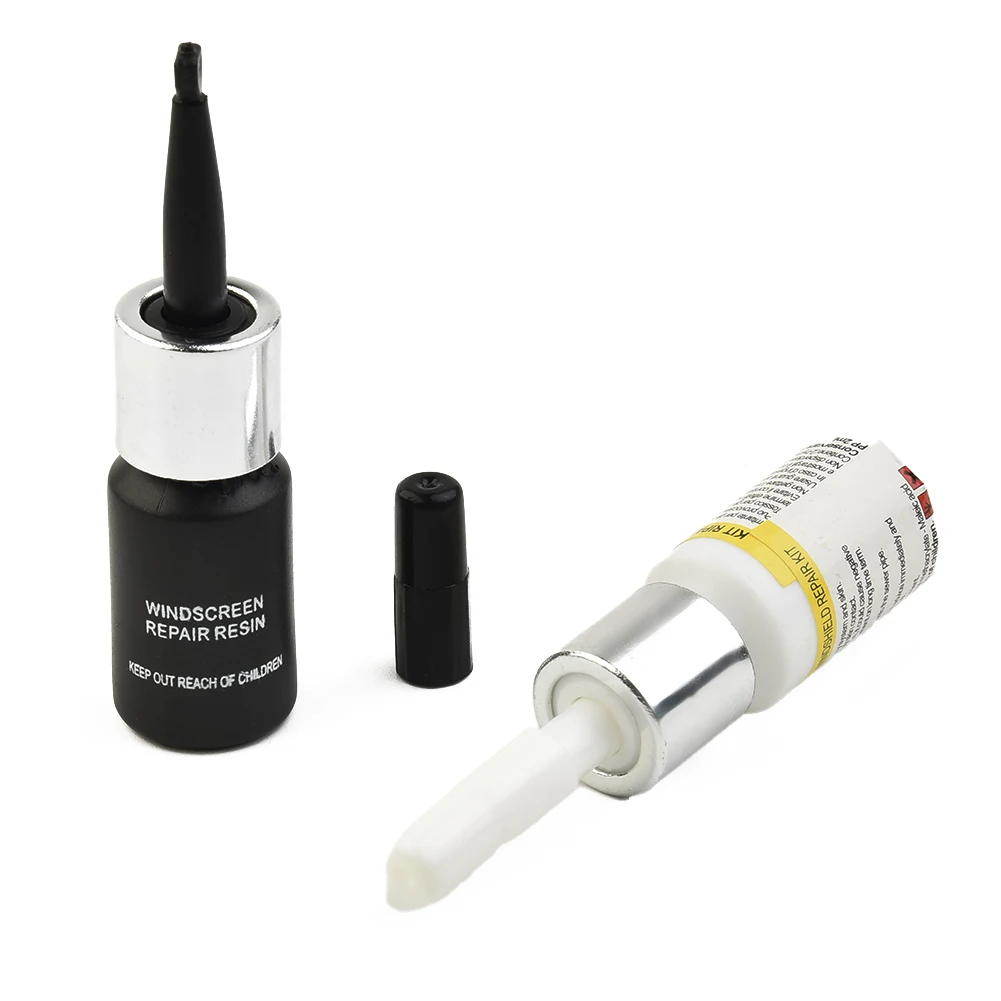 

2 Bottles Automotive Glass Repair Fluid NEW Cracked Glass Repair Kit Windshield Kits DIY Cars Window Tools Glass Scratch Repair