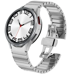 Premium Stainless Steel Metal Bracelet Strap - Galaxy Watch 6 (Silver)