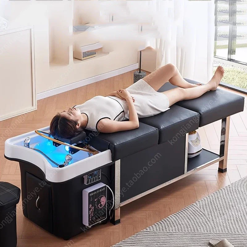 Head Spa Shampoo Sedia Serbatoio D'Acqua Giapponese Portatile Attrezzature Per Parrucchieri Sedia Lusso Lettino Massaggio Mobili Mq50Sc