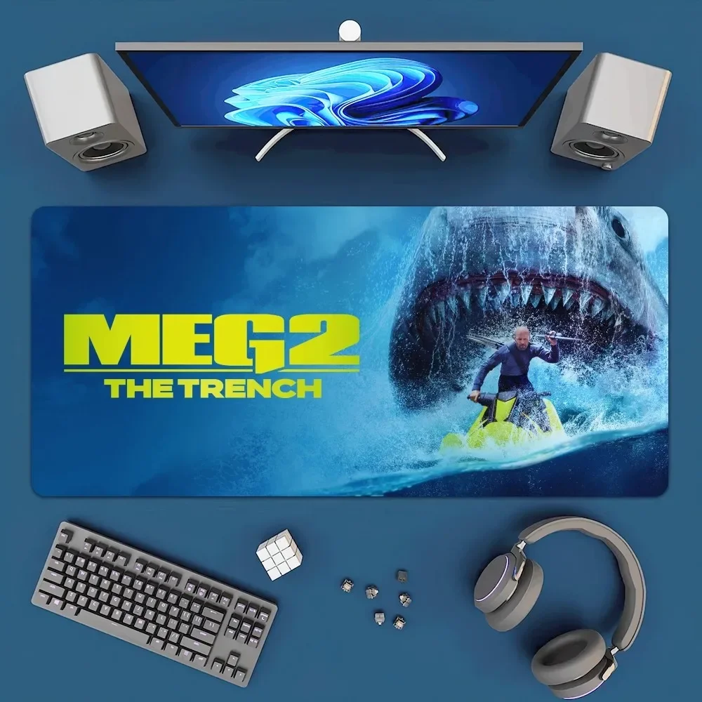 BEAST KINGDOM Movie M-Meg 2 Trench Mousepad Office Large Mouse Mat Keyboard Mats Rubber PC Computer Game Big Anti-slip Mice Mat 5