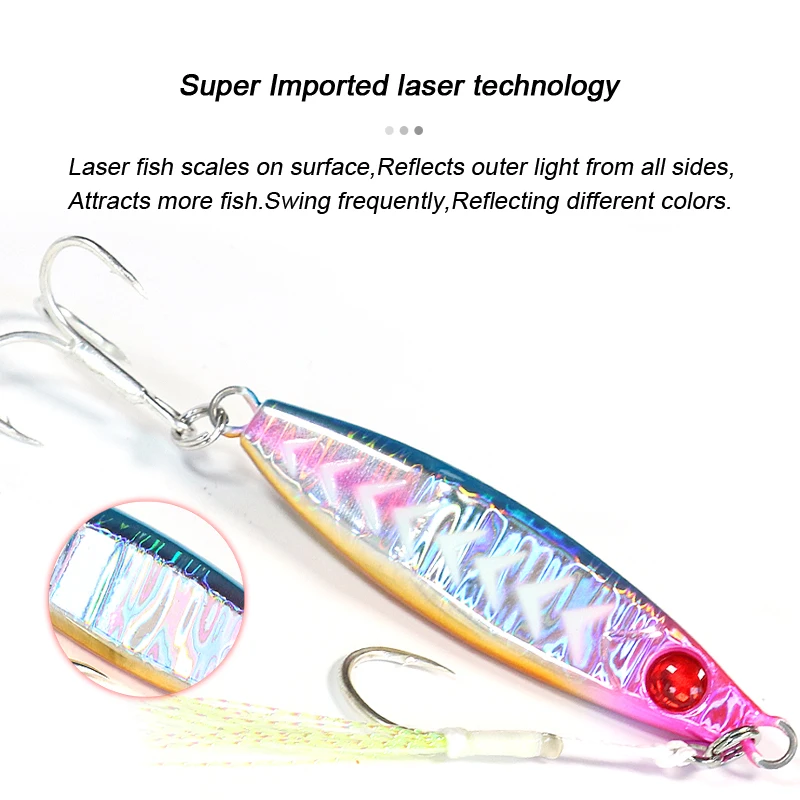 FJORD Rattle Metal Jig Fishing Lure 40g 60g 80g Night Light Jigging Spinning Pike Swimbait New 2023 Sea Saltwater Fishing Tackle