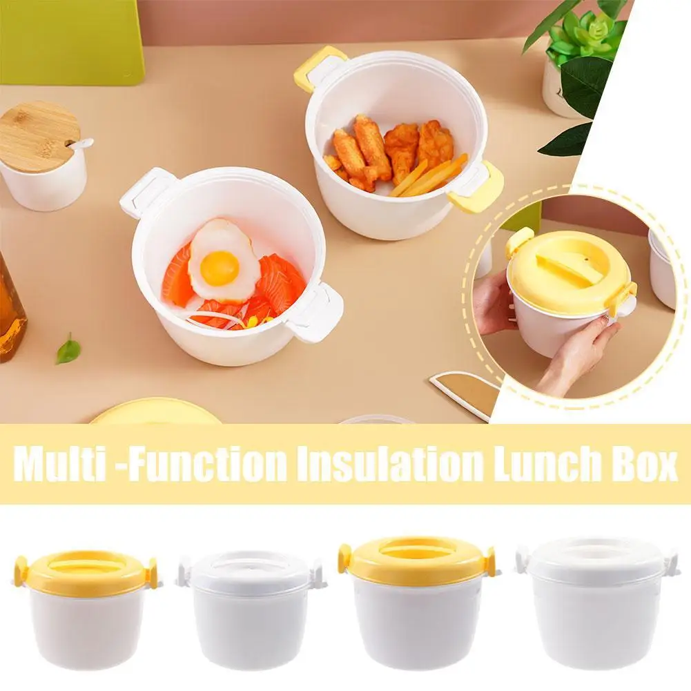 

Microwave Rice Cooker Steamer Bowl For Vegetables Cookware Cooking Soup Pressure Pots Bowl Micro Vegetable Container