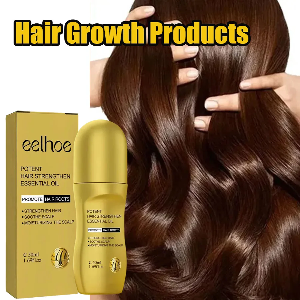 Biotin Hair Growth Oil Hair Loss Treatment Strengthening Roots Regrowth Prevent Baldness Care for Men and Women