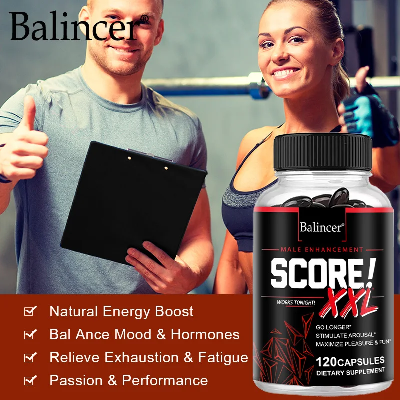 Balincer Score XXL Nitric Oxide Supplement L Citrulline Maca and Tribulus Build Muscle Increase Endurance