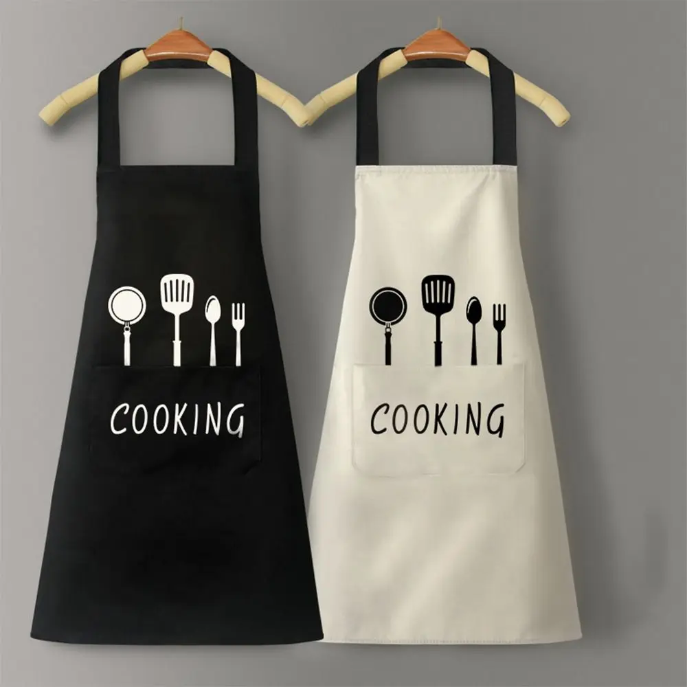 New PVC Apron Nail Art Cafe Workwear Cooking Work Clothes Catering Waiter Work Clothes Hotel Restaurant Chef Barbecue Apron