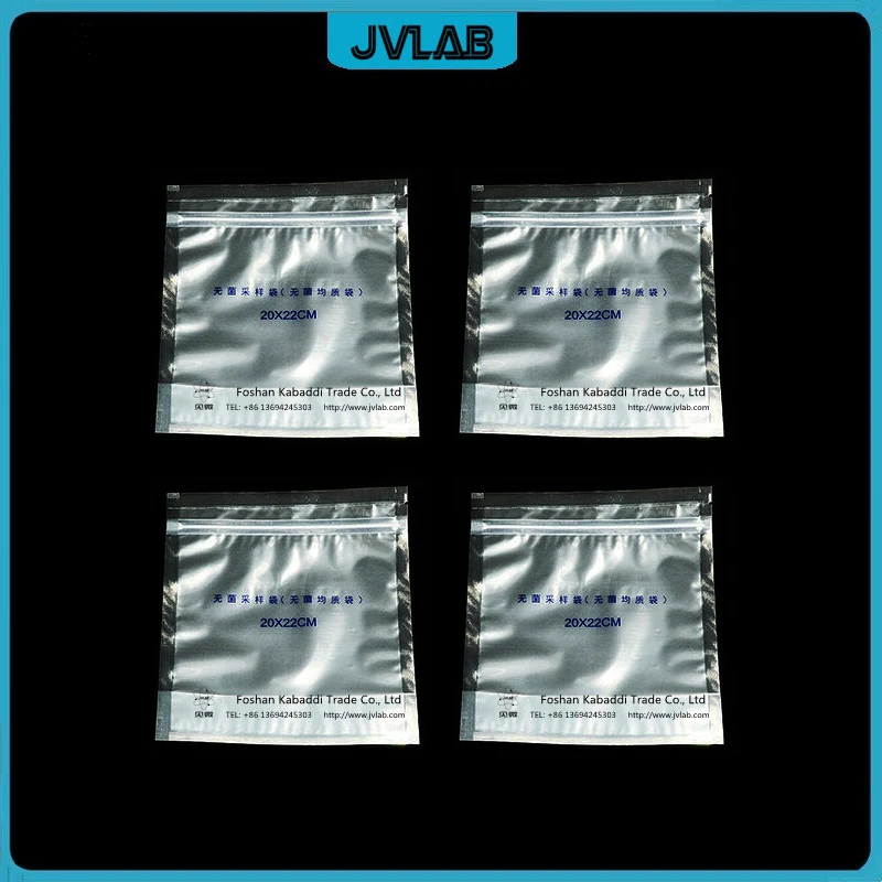 Vertical Sterile Homogeneous Bag With Sealing Strip 20cm*22cm Aseptic Sampling Bag For 1L Sampler Homogenization PE 100pcs