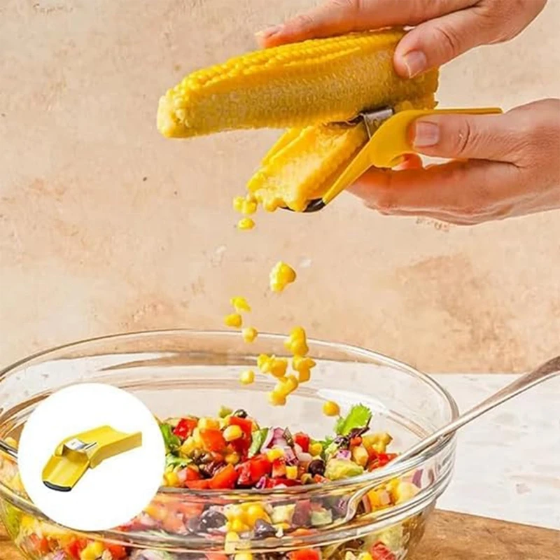 Corn Cob Separator Corn Cob Stripper Portable Fast Universal for Cooking Picnic Kitchen Gadget