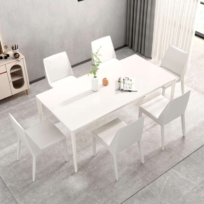 

Office Italian Dining Room Sets Minimalist Apartment Commercial Modular Restaurant Sets Multifunction Silla Comedor Furnitures