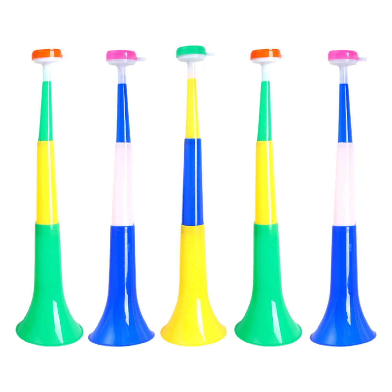 5x Football Loud Noise Makers Noisemakers Soccer Trumpets for Football Fans