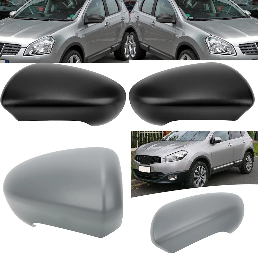Aramox Coprispecchietto Retrovisore Nero Per Auto - Sostitutivo Lato Guida Per J10 (2007-2014), In ABS, Facile Installazione