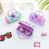 Protable Glasses Pocket Bag Cute Unicorn Plush Sunglasses Totes Pouch Winter Eyewear Case Compression Folding Purse Lovely 2