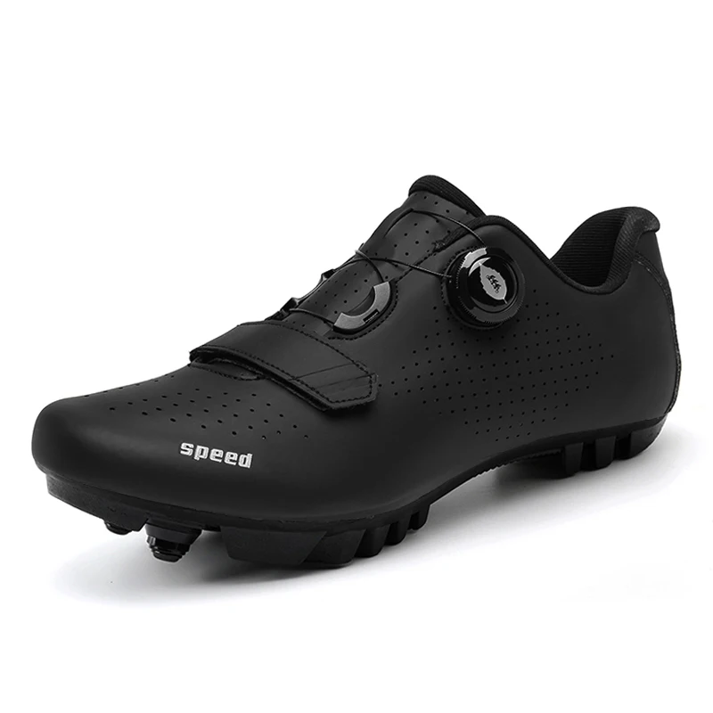 2023 Cycling Sneaker Mtb with Cleats Men Carbon Sports Speed Bike Shoes Women Mountain Racing Flat SPD Road Cycling Footwear