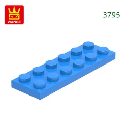 Colorful 59 - Piece Basic Building Blocks Set for Creative DIY Assembly (37.Dark Azure)