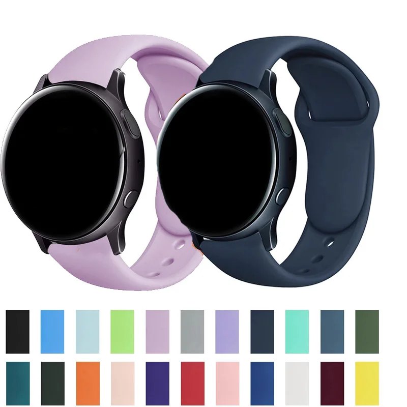 Silicone Wrist Strap for Smart Watches - Universal Fit
