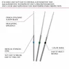 ResyDental Stainless Steel Dental U-Files for Root Canal Cleaning Endodontic Files For Ultrasonic Scaler 1 Pack 3