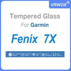 Premium 3 - Pack 9H Tempered Glass Screen Protectors for Smartwatches - Clear HD Film Accessories (Fenix 7X)