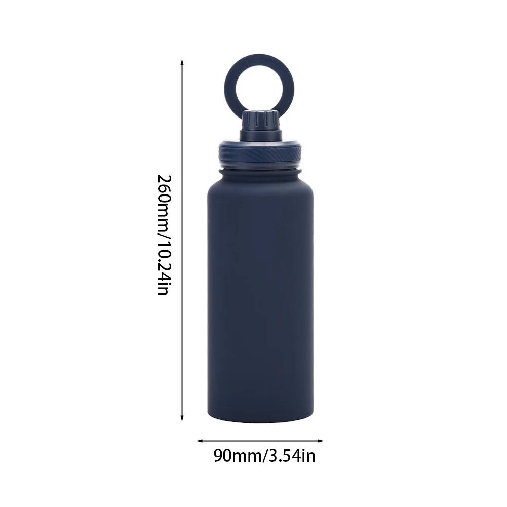 For MagSafe 1000ML Insulated Bottle Water Bottle with Rotating Phone Holder Portable Coffee Mug Vacuum Cup for Outdoor Sports view 6